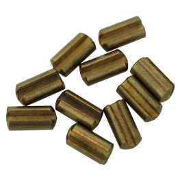 Release Clip Locators,Slotted Brass, 10