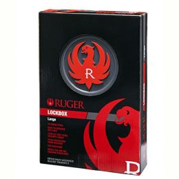 RUGER LOCK BOX WITH KEY LOCK LG