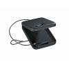 Portable Case with Combination Lock - Bla