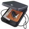 Portable Case with Key Lock - Black