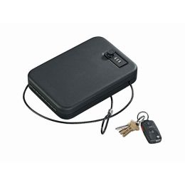 Portable Case with Combination Lock - Bla