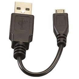 USB A TO USB MICRO 5" (12.7 cm)