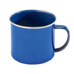 Cup, Enamel 24 oz. SS Rim