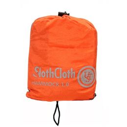 SlothCloth Hammock 1.0, Orange/Gray