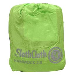 SlothCloth Hammock 2.0, Lime/Gray