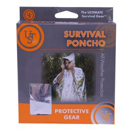 Survival Reflect Poncho, Silver