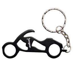 Motorcycle Bottle Opener, Black