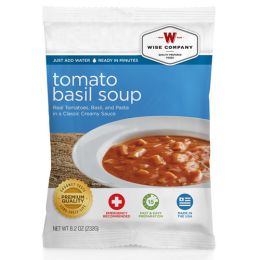 Tomato Basil Soup with Pasta  (4 srv)